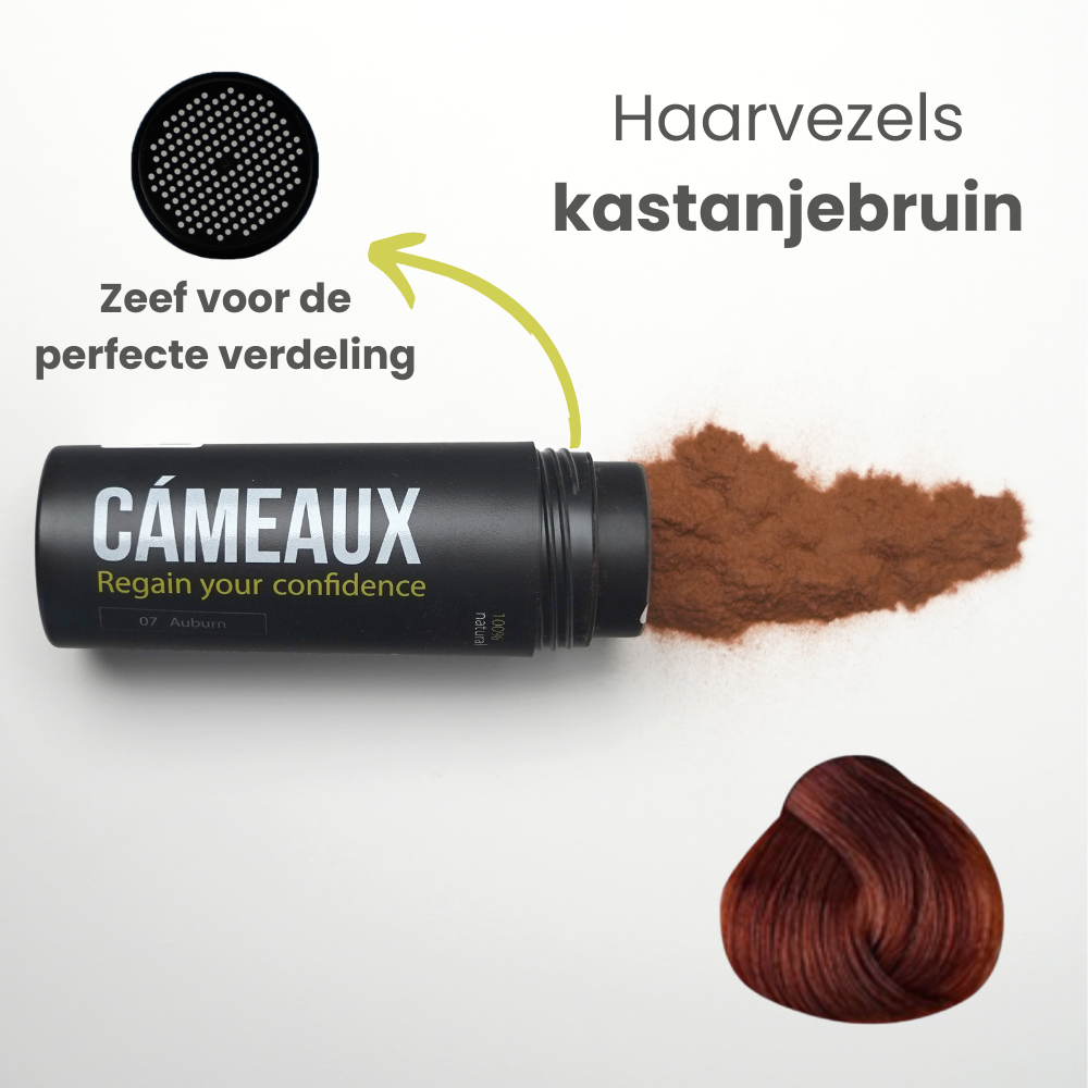 Cameaux haarvezels Starters Kit lichtblond (met precision puff en haarlijn optimalisatie)