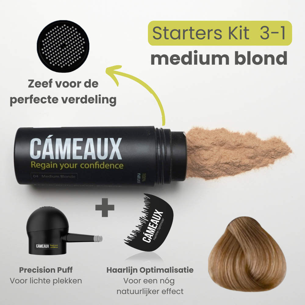 Cámeaux® Haarfasern | Volleres Haar in 30 Sekunden