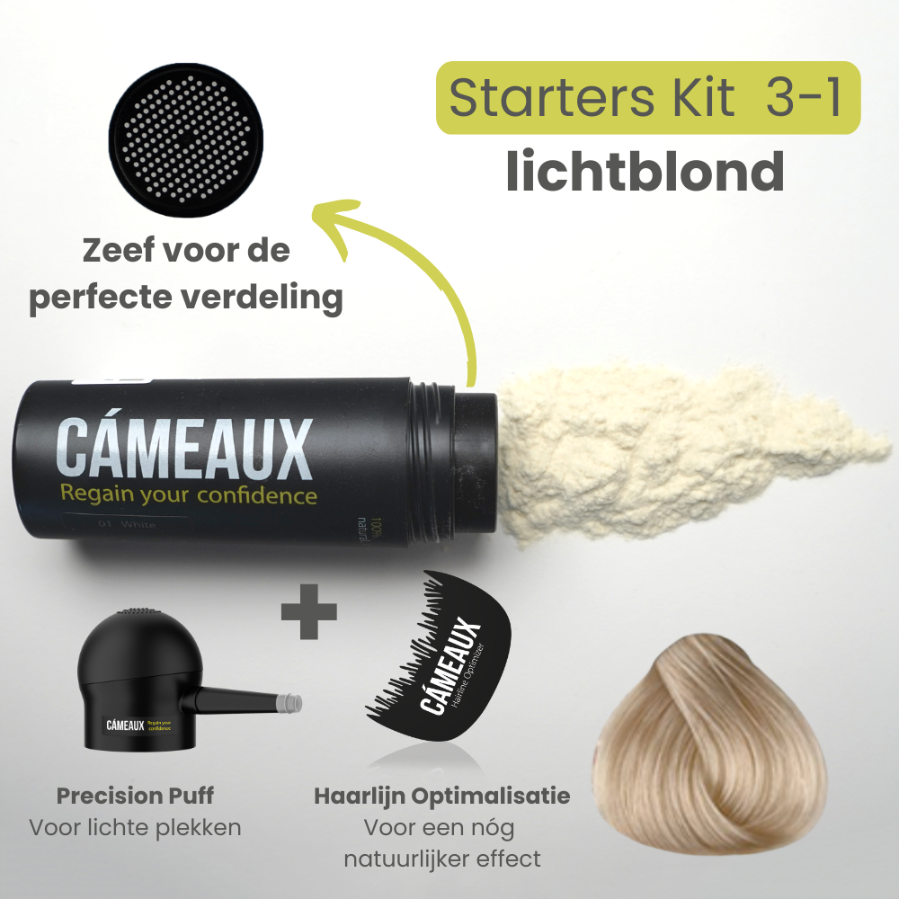 Cámeaux® Haarfasern | Volleres Haar in 30 Sekunden