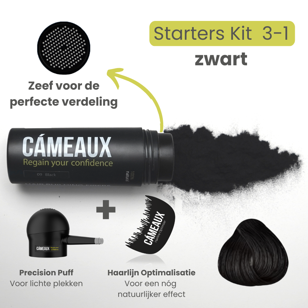 Cámeaux® Haarfasern | Volleres Haar in 30 Sekunden